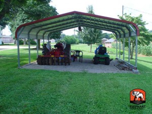 Metal-Carport-Reg-Roof Metal Carport Elephant Structures Carport.com