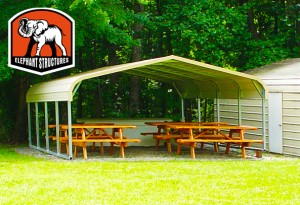 Building Safety Month with a carport