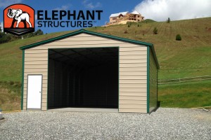 Enclosed Carport from Carport.com