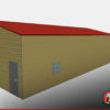 metal warehouse building vertical style