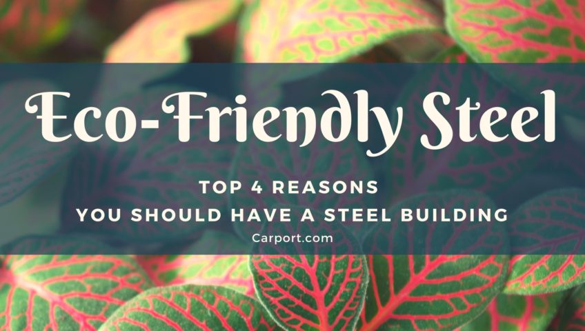 Eco-Friendly Steel Top 4 Reasons You Should Have a Steel Building