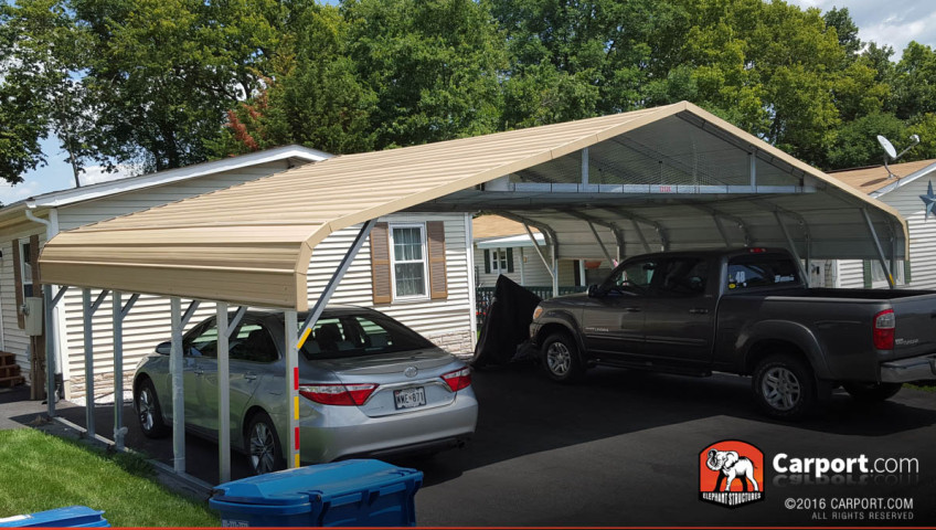 triple wide carport