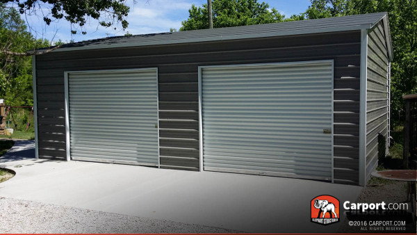 Take steps to secure your metal garage!
