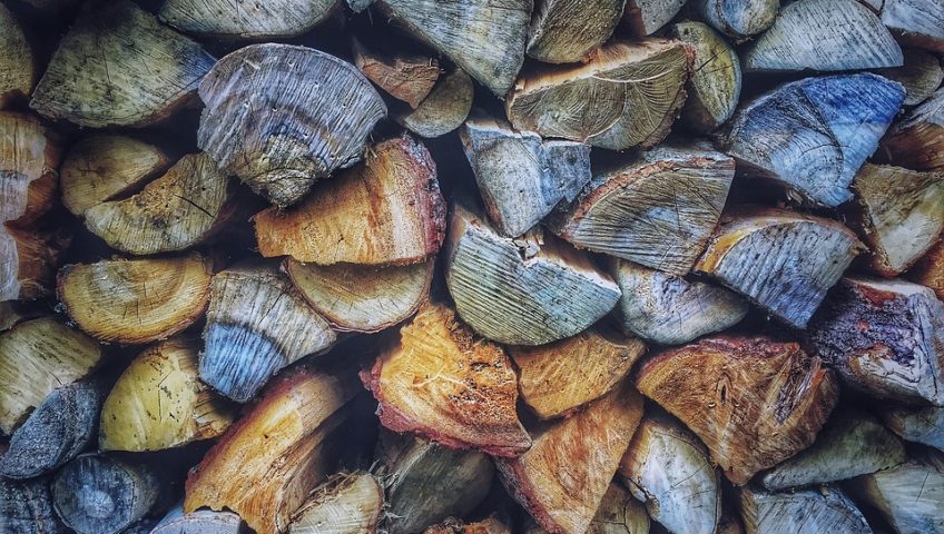 Store your firewood in a metal garage and protect it from harsh winter weather.